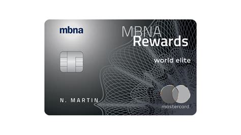 MBNA credit card issue